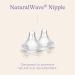 Lansinoh NaturalWave Slow-Flow Baby Bottle Nipples Size 2S, 2 Count, Anti-Colic Design - Buy Online on GoSupps.com