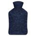 Constellation Hot Water Bottle With Cover Plush Bed Bottle Hand Warmer For Adults And Children 26.5X15.3cm