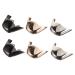 3 Pairs High Heels to The Pointed Toe Heel Boots High Heel Covers High Heel for Toe Shoe Repair Kit Heel Boot Toe Heel Caps Metal Suite Cover up