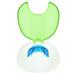Durable Orthodontic Retainer Case - Portable Denture Container & Gum Retainer Box (Light Green) | International Shipping - Buy Online on GoSupps.com