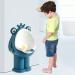 Frog Pee Training Urinal for Boys Toilet - DEEP Blue | Aiming Target Included - Buy Online on GoSupps.com