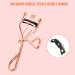 Fychuo Eyelash Curler with Comb and Separator - Includes 2 Refills - Rose Gold Lash Lift Tool - Buy Online on GoSupps.com