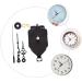 LIFKICH 1 Set Pendulum Clock Accessories Clock Mechanism Repair Parts Clock Movement with Pendulum Shaft Clock Movement Electric Wall Clock Silent Wall Clock Quartz Clock Plastic Supplies - Buy Online on GoSupps.com