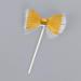 Personalised Cake Toppers Cake Decorations 1PC Happy Birthday Cake Decor Happy Birthday Dessert Decoration Supplies Gold Bowknot Design Cake Toppers (Color : Gd) (Color : WTR) (Color : Gd) - Buy Online on GoSupps.com