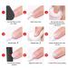 Wakaniya 15ml No Wipe Base and Top Coat Set - Glossy Shine Finish - DIY Nail Gel Design Kit - 0.5 Fl Oz (Pack of 2) - Soak Off LED Gel with Base Activator - Buy Online on GoSupps.com