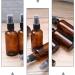Frcolor 50ml Brown Spray Bottle with Refill - Fine Fog Atomizer for Essential Perfume Oil | International Shipping - Buy Online on GoSupps.com