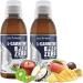L-Carnitine Liquid Pro Zero Vegan Carnitine Enriched with Green Tea Sugar Free Fat Burner for Sports Draining Slimming Drink L-Carnitine French Laboratory Eric Favre Apple Kiwi - Buy Online on GoSupps.com