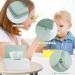 Anruyi 2-Pack Wet Wipes Box - Stylish Plastic Tissue Storage for Kids' Clothing Home & Office - Green & Gray - Buy Online on GoSupps.com