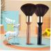 DOITOOL 1pc Cleaning Brush Stand Men Suits Salon Neck Gel Removing Tool Man Suit Mens Shaving Brush Travel Shave Soap Male Beard Brush Hair Brush Solid Wood Portable 24x5cm Black - Buy Online on GoSupps.com