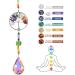Chakra Healing Crystal Stone Sun Catcher Tree of Life Pendant - Natural Quartz Gemstone Rainbow Maker for Windows - Spiritual Gift for Women - Buy Online on GoSupps.com