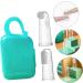 Minkissy 3 Sets Finger Toothbrush Kit | Silicone Baby & Dog Toothbrush | Portable Toddler Oral Care - Buy Online on GoSupps.com
