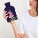 Dreamy Girl Hot Water Bottle with Plush Cover | Hand Warmer for Adults & Kids - 26.5x15.3cm - Buy Online on GoSupps.com