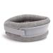 Neck Brace Adjustable Neck Support Made of Soft Foam Neck Collar to Relieve Pain and Pressure in the Spine (Gray)