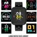 iTouch Air 3 Smartwatch Fitness Tracker - Heart Rate, Step Counter, Notifications - Men Women - Sleep Monitor - 40mm Black - Buy Online on GoSupps.com