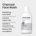 Natural Outcome Charcoal Face Wash - Daily Detoxifying Cleanser for Acne - Hydrating Pore Cleanser with Green Tea, Aloe Vera & Ginkgo Biloba - 8 oz - Buy Online on GoSupps.com