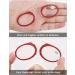 KOOSUFA B gellose Reading Glasses for Men & Women - Compact Light Slim Travel Aids in Red - Available in 1.0 to 3.5 Magnification - Buy Online on GoSupps.com