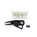 Elevate Bar Co. Multi-Use Magnetic, Holder, Golf Divot & Marker Tool Black