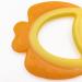 Golden Fish Baby Teething Toy - Food Grade Silicone Teether Ring for Babies 0-12 Months | Soft-Textured Infant Toy for Teething Relief & Brain Development - Buy Online on GoSupps.com