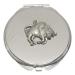 Taurus The Bull Compact Mirror Handbag Gift With Free Engraving 360