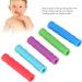 Spyminnpoo Baby Bite Ring Set - 5 Silicone Baby Teething Toys for Safe Relief Soft Grip Strength Training & Dental Care - Buy Online on GoSupps.com