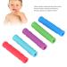 5pcs Silicone Baby Bite Rings - Safe Soft Grip Dental Aid & Teething Toys for Childhood Comfort - Buy Online on GoSupps.com