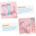 Baluue 2pcs Mascara Brush Eye Makeup Brushes Eyeliner Shaping Gaurd Eyebrow Stencils Tool Pour 15X5.7CMx2pcs Bluex2pcs - Buy Online on GoSupps.com