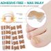 Ingrown Toenails Tool Set 60 Pieces Toenail Correction Patch with 2 Corrector Pedicure Tools Toenail Care Cleaning Tools (Dark Flesh) - Buy Online on GoSupps.com