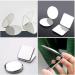 Minkissy Handbag Round Compact Cosmetic Mirror Double-Sided Travel Cosmetic Mirror Bag Hand Mirror Changing Mirror for Money Foldable Carry Bag - Buy Online on GoSupps.com