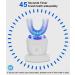 Electric Ultrasound Toothbrush for Adults | 360 Whole Mouth Cleaning Hands-Free & Waterproof | Rechargeable U-Shaped Tooth Cleaner - Buy Online on GoSupps.com