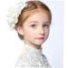 DOITOOL Decorative Hair Combs Crystal Flower Hair Comb Bridal Headpiece Hair Headgear Headband Diamond Headgear Bridal Hair Comb Tiara Korean Version Bride White Decorate - Buy Online on GoSupps.com