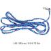 Hamster Harness Adjustable Small Pet Leash Outdoor Walking Training Lead with Bell Collar for Rat Mouse Squirrel 63.4-71.3inch(blue&purple) - Buy Online on GoSupps.com