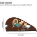 Hair Towel Wrap - Quick Drying Turban with Button | Rooster & Chicken Design - Buy Online on GoSupps.com