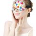 Colorful Dot Sleep Mask for Women | Adjustable Eye Shades Cover with Elastic Strap - Perfect for Travel & Relaxation - Buy Online on GoSupps.com