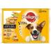 PEDIGREE Pouch - Chicken Beef and Vegetables in Gravy - Wet Food for Adult Dogs - 13 Multipacks of 4 x 100g Bags - Buy Online on GoSupps.com