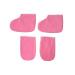 FRCOLOR 2 Pairs Paraffin Bags for Hand Feet Boot Glove Hand Treatment Mitts Whitening Gloves Wax Care Mittens Cloth Booties Mittens Kids Wax Bath Gloves Foot Work Paraffin Wax