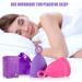 QNCZ Menstrual Cups - Safe & Soft Reusable Period Cup Set for Beginners - Easy Insert & Clean - 12 Hour Wear - Small & Large (Set of 2) - Buy Online on GoSupps.com