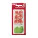 Dekora - Box of 8 Pink Sugar Flowers and 5 Green Leaves - Edible Cake Decorating Tools - Sugar Cake Decoration - Birthday Sugar Cake Decoration