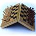 Set L/S Size Foldable Wooden with Magnetic Checkerboard Teaching Book Free for Kids/Children Adults (Color : Wood Size : S) (Wood Small) - Buy Online on GoSupps.com