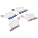 FOMIYES 2 Pairs anti-eating gloves baby thumb sucking thumb guard baby thumb protector stop thumb sucking gloves nail kit toys Fingers Sucking Gloves Correction newborn nylon white child 1 count (Pack of 1)