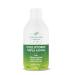 Triple action mouthwash with tea tree oil and organic aloe vera, helps keep the oral cavity clean and prevent tartar formation, leaves a pleasant fresh feeling