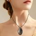 Meditation Crystals | Obsidian Meditation Crystals Stones Obsidian Crystals Stones Tiger Eye Oval Palm Pocket Stones Crystals Hand Carved Stones - Buy Online on GoSupps.com