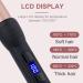 Hair Wand Ceramic Curling Wand Professional Hair Curler Wand Curling Iron Electric LCD Hair Curling Wand Rod Cone for Women(US plug) - Buy Online on GoSupps.com