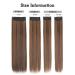 YDDM 20-Inch Clip-In Hair Extensions - Smooth Realistic Synthetic Hair 4pcs Affordable & Easy to Use Perfect for Women - Color 8H27# - Buy Online on GoSupps.com