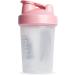 Free Soul Protein Shaker Bottle 400ml with Mixball - Pink - BPA Free - Mini Water Bottle for Protein Shakes - Small & Easy to Grip & Temperature Safe - Buy Online on GoSupps.com