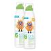 Babyganics SPF 50 Kids Sunscreen Spray UVA UVB Protection | Water Resistant |Non Allergenic 2 Pack (6 Ounce)