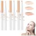 FLLUOUZH 3 Pcs Multifunctional Concealer Stick Waterproof Full Coverage Beauty Concealer Pencil Change The Lip Line Refine The Brow Shape Change The Lip Line Concealer Pen