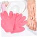 Beavorty 2 Pairs Moisturizing Gloves Lotion Mittens Gloves for Dry Hand Dry Hand Gloves Hand Gloves Moisturizing Overnight Silicone Gloves Pink Heel Miss Moisturizing Socks - Buy Online on GoSupps.com