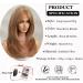 Esmee Long Straight Strawberry Blonde Wig | Layered Synthetic Hair with Fringe for Women - 20 Inch | Perfect for Daily Wear, Parties, and Cosplay - Buy Online on GoSupps.com