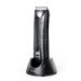 Body Trimmer for Men, Electric Groin Hair Trimmer Pubic Hair Trimmer for Men Ultimate Male Hygiene Razor with LED Display Standing Recharge Dock & Replaceable Ceramic Blade Heads