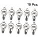 Lurrose Alloy Pendant 30 Pcs Light Bulb Charms Spacer Beads Bulb Pendants Earring Charms Handmade Pendant Accessories Bags - Buy Online on GoSupps.com